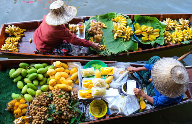 Excursion au marché ferroviaire, au marché flottant et aux vestiges d'Ayutthaya - Photo 2