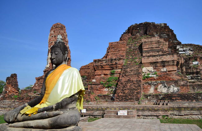 Railway Market, Floating Market, & Ayutthaya Ruins Day Trip - Photo 6