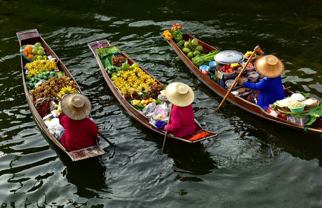 Excursion au marché ferroviaire, au marché flottant et aux vestiges d'Ayutthaya - Photo 5