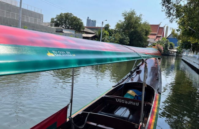 Balade en bateau sur les canaux de Bangkok + Big Buddha - Photo 3