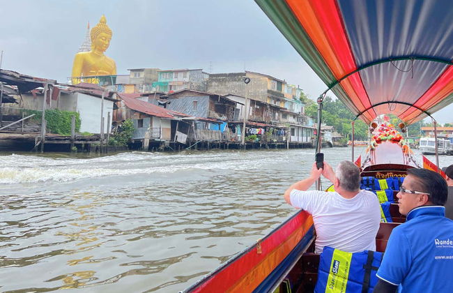 Passeio de barco pelos canais de Bangkok + Big Buda - Foto 1