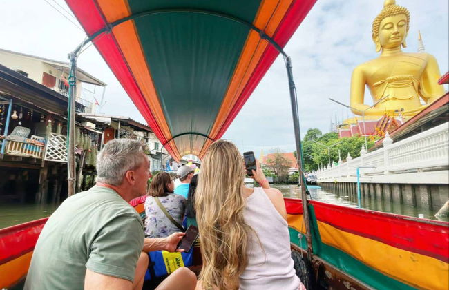 Passeio de barco pelos canais de Bangkok + Big Buda - Foto 5