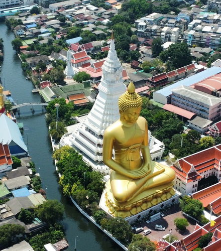 Foto de Paseo en barco por los canales de Bangkok + Big Buda
