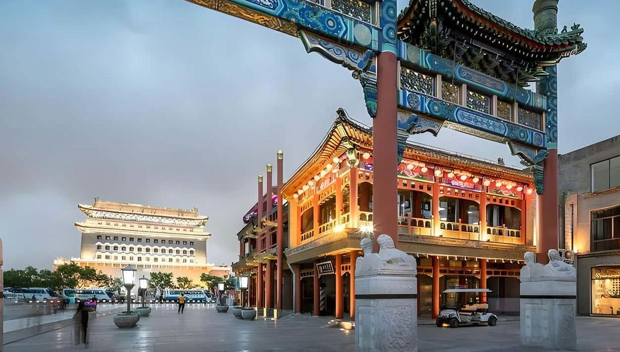 La Porta Zhengyangmen, a Qianmen