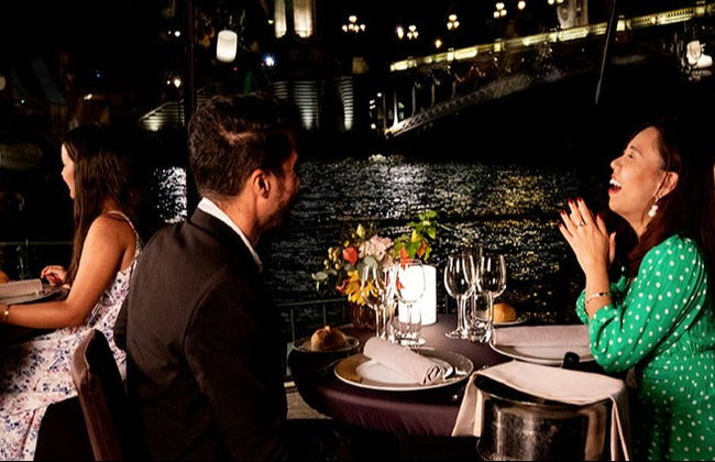 Croisière sur la Seine depuis la tour Eiffel + Dîner - Photo 8