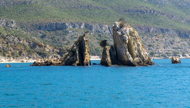 Balade en bateau au coucher du soleil dans la baie de Setúbal - Photo 3