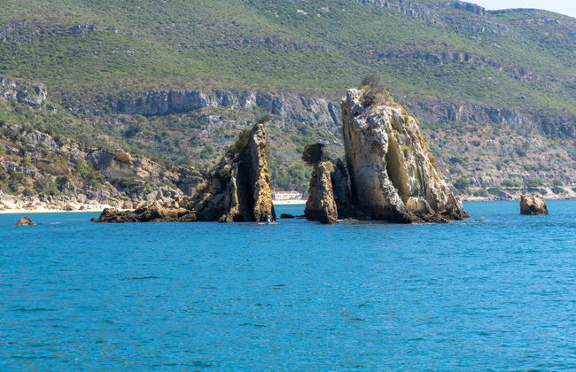 Balade en bateau au coucher du soleil dans la baie de Setúbal - Photo 3