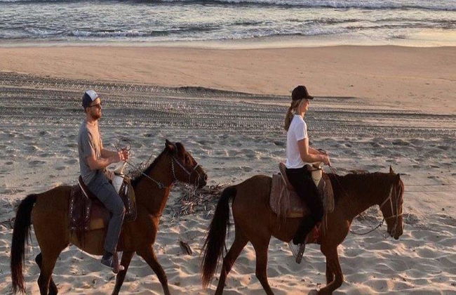 Passeio a cavalo ao pôr do sol na praia de Puerto Suelo - Tour noturno - Foto 6