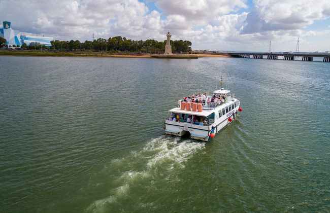 Balade en bateau dans l'estuaire de Huelva + Dégustation de gambas - Photo 2