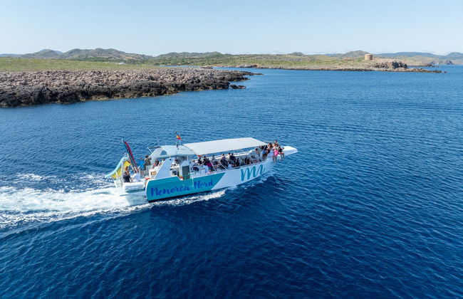Passeio de barco pelas calas do norte de Menorca - Foto 2