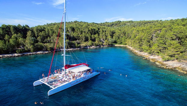 Hvar & Pakleni Islands Catamaran Cruise - Foto 2