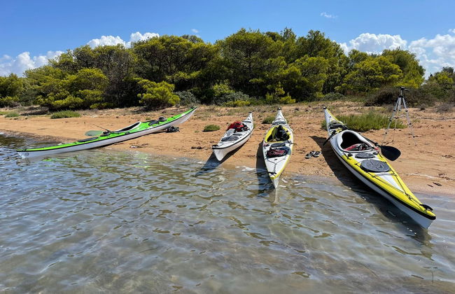 Tour en kayak por el Gran Estanque de Marsala - Foto 1