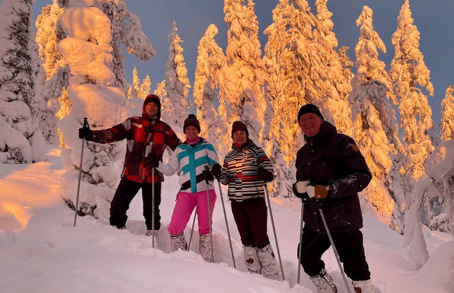 Paseo con raquetas de nieve por Levi - Foto 1
