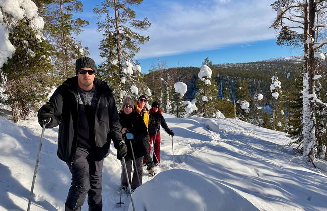 Paseo con raquetas de nieve por Levi - Foto 9