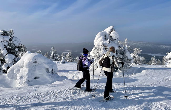 Paseo con raquetas de nieve por Levi - Foto 7