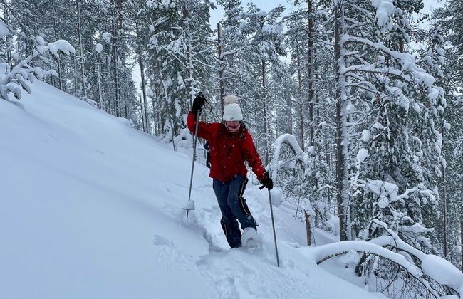 Paseo con raquetas de nieve por Levi - Foto 6