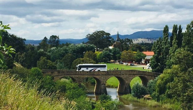 Crossing Richmond Bridge