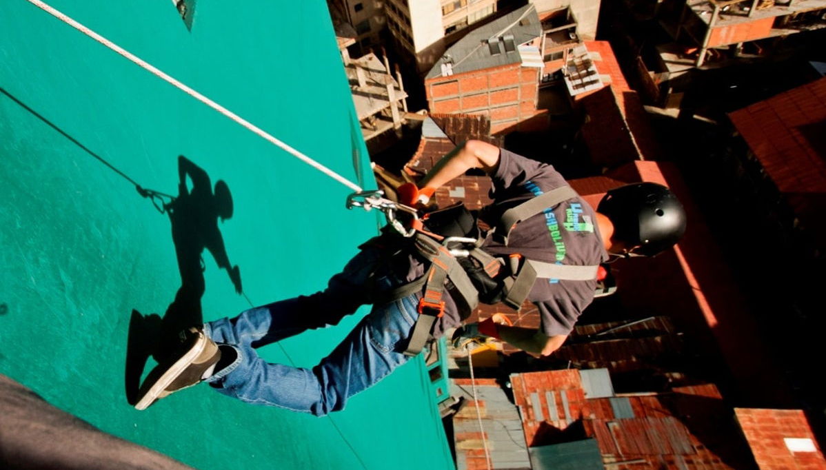 Rappel por el Hotel Presidente de La Paz - Foto 1
