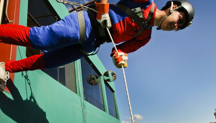 Rappel por el Hotel Presidente de La Paz - Foto 3