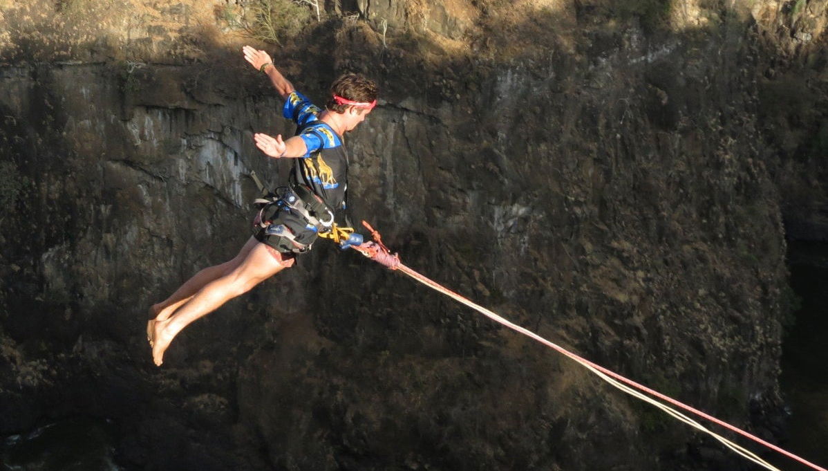 Saut pendulaire à Livingstone - Photo 1