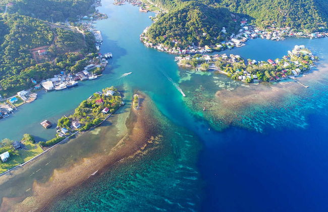 Paseo en casa flotante y snorkel en Roatán - Foto 2