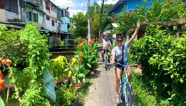 Exploring Bangkok by bike