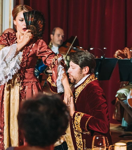 Foto de Cena y concierto de Mozart en el Grand Hotel Bohemia