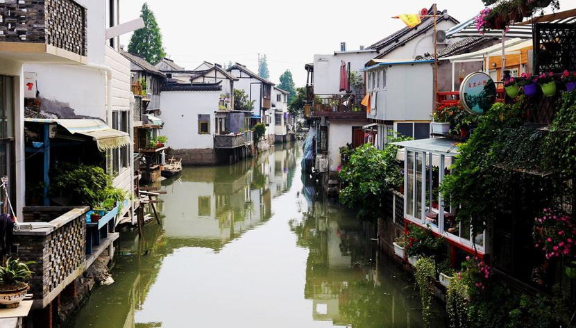 Zhujiajiao Water Town, Tour Nocturno en Crucero con Cena - Privado - Foto 3