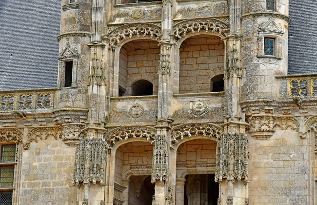 Entrada al castillo de Châteaudun - Foto 4