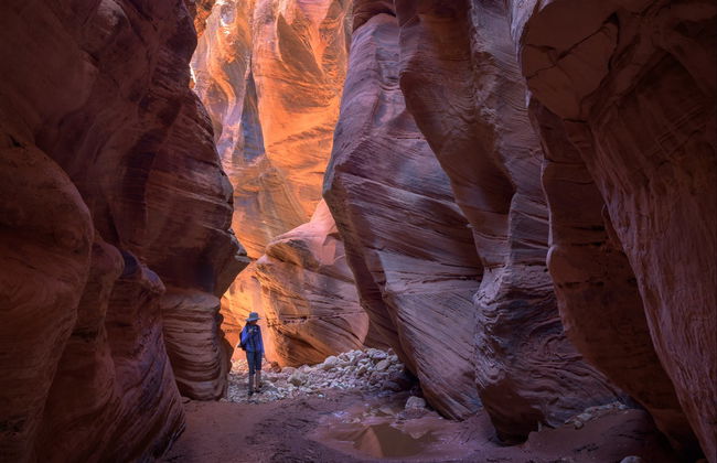 Hiking in Buckskin Gulch Canyon - Foto 1