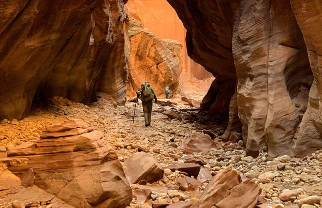 Hiking in Buckskin Gulch Canyon - Photo 3