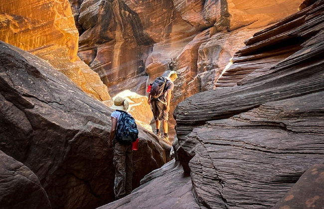 Hiking in Buckskin Gulch Canyon - Photo 4