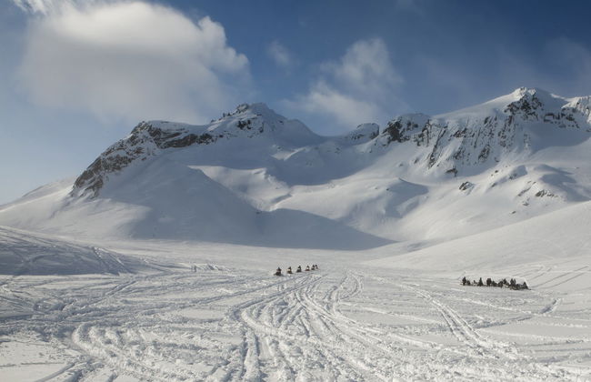 Balade en monster truck sur le glacier Langjökull - Photo 6