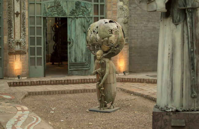 Visita a la Casa del Escultor Roberto Rosas - Foto 6