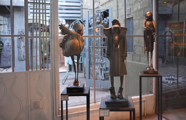 Visita a la Casa del Escultor Roberto Rosas - Foto 3