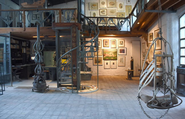 Visita a la Casa del Escultor Roberto Rosas - Foto 2