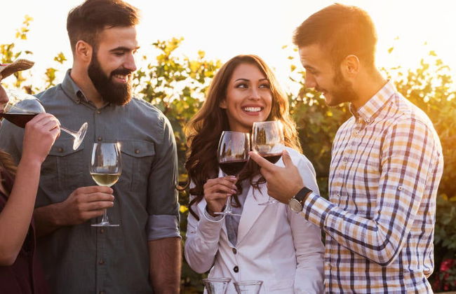 Degustazione di vino all'aria aperta - Foto 5