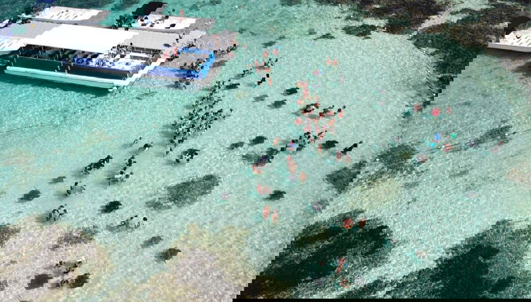 Snorkel in Stingray City Antigua - Foto 1