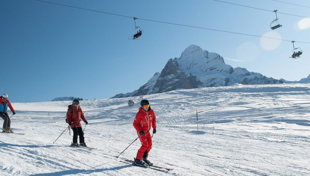 Aula de esqui ou snowboard em Grindelwald