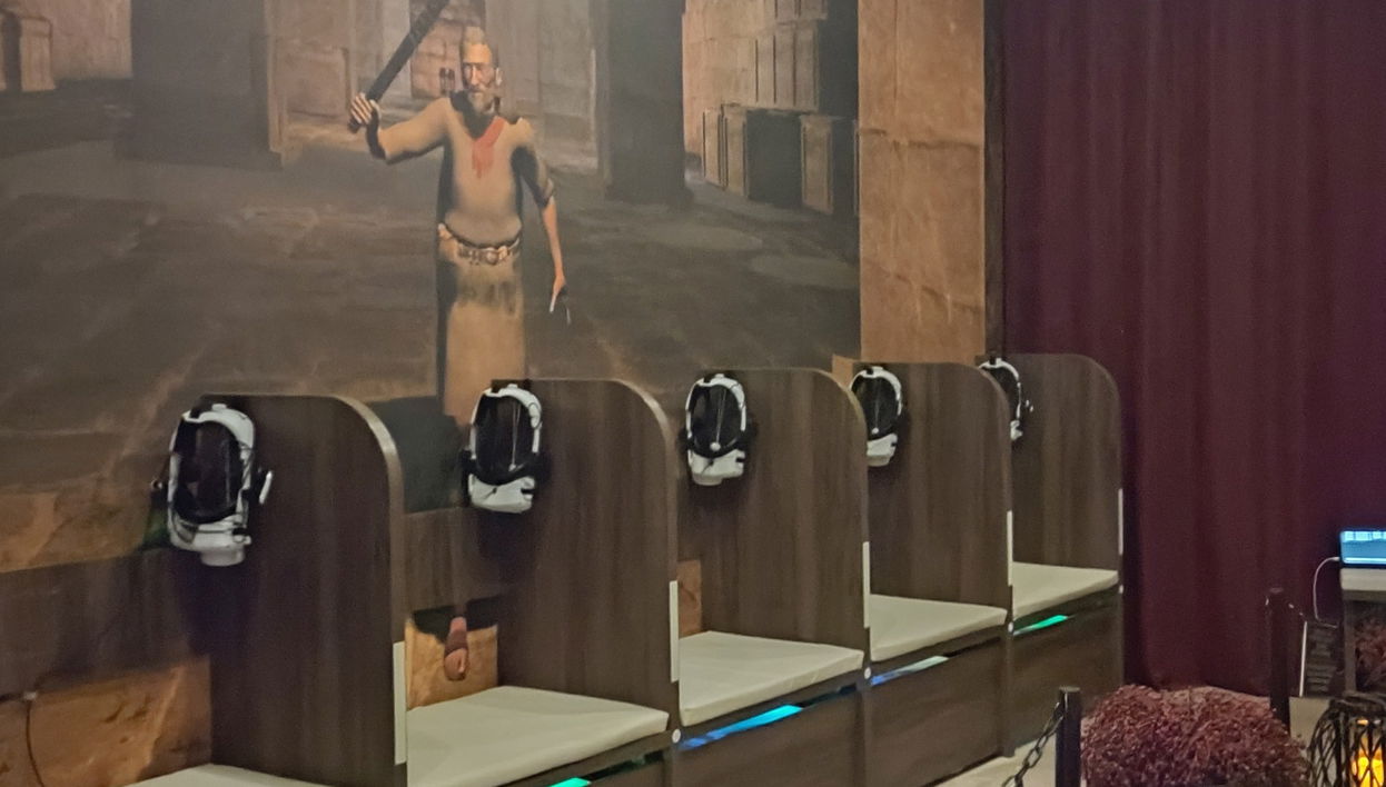 Expérience de réalité virtuelle au palais de Dioclétien