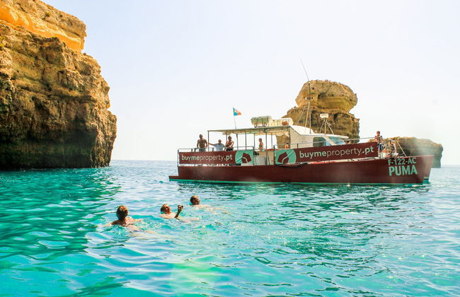 Balade en catamaran aux grottes de Benagil - Photo 4