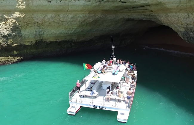 Balade en catamaran aux grottes de Benagil - Photo 2