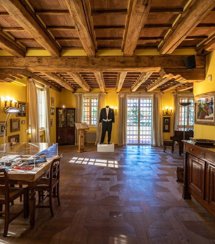 Foto de Entrada a la Casa Museo Luciano Pavarotti