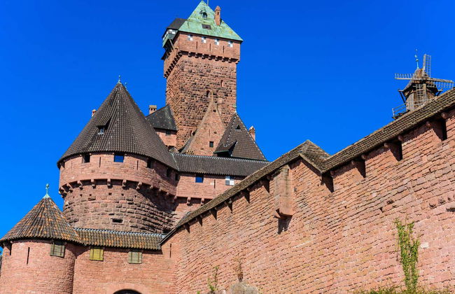 Ingresso do castelo de Haut-Koenigsbourg - Foto 7