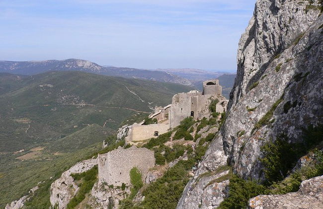 Private day tour to Cucugnan, Quéribus & Peyrepertuse castles. From Carcassonne. - Photo 3