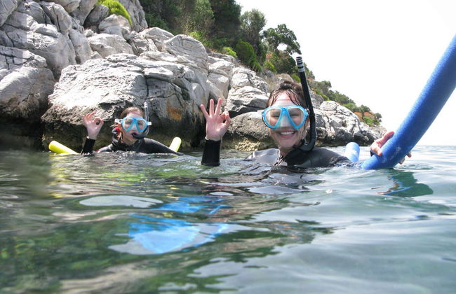 Snorkel na baía de Schinias - Foto 2