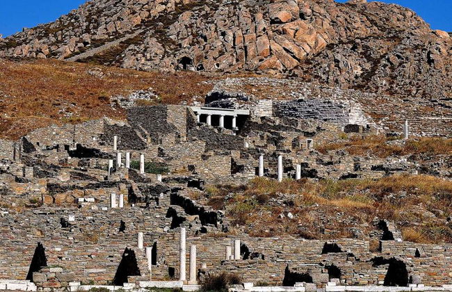 Snorkeling a Isola di Rhenia e visita al Sito Archeologico di Delos - Crociera di un giorno intero - Foto 5