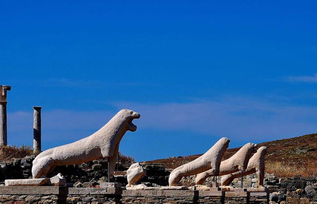 Snorkeling a Isola di Rhenia e visita al Sito Archeologico di Delos - Crociera di un giorno intero - Foto 6