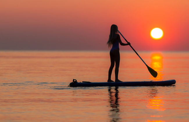 Paddle au coucher de soleil - Photo 5