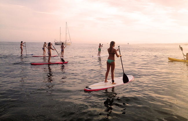 Paddle au coucher de soleil - Photo 4